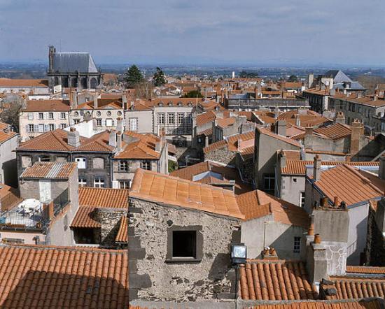  Vue depuis le sommet du beffroi vers l'est